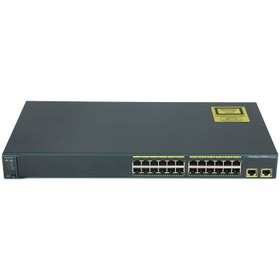 تصویر سوئیچ سیسکو مدل WS-C2960-24TT-L استوک Cisco WS-C2960-24TT-L Switch Stock