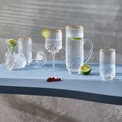 تصویر لیوان GLEAM GOLD 25 قطعه 12 فنجان مجموعه Karaca 