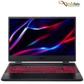 تصویر لپ تاپ 15.6 اینچی ایسر مدل (i5 12450H-8GB-RTX 3050-256GB SSD) Nitro 5 AN515-58-5998 Acer Nitro 5 AN515-58-5998 (i5 12450H-8GB-RTX 3050-256GB SSD) 15.6 Inch Laptop