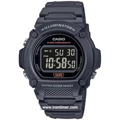 تصویر ساعت دیجیتال کاسیو مدل W-219H-8BV Casio W-219H-8BV Digital Watch