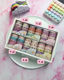 تصویر پک ۱۰ عددی چسب واشی 