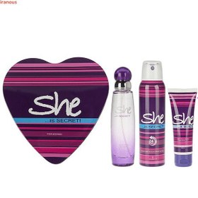 تصویر ادو تویلت شی Secret She Secret Eau de Toilette