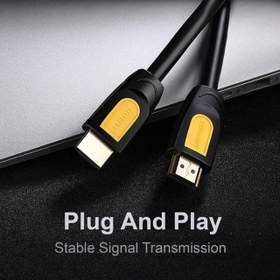 تصویر کابل HDMI یوگرین ا Ugreen HDMI Male to Male Cable Full Copper 2M HD101-10129 Ugreen HDMI Male to Male Cable Full Copper 2M HD101-10129