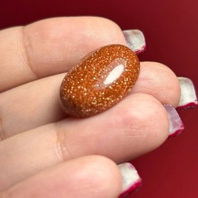 تصویر نگین سنگ دلربای قهوه ای کد 60310 