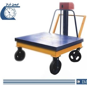 تصویر باسکول چرخ دار 2 تن نیکو Wheeled-scale-nikoo-2ton-125-125
