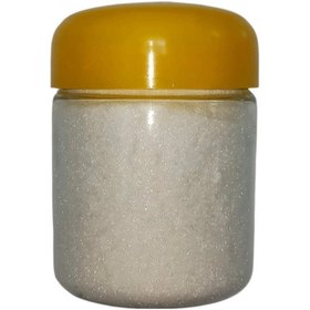 تصویر پودر مخمل پلی استر تُرک سفید 1000 گرم 