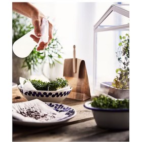 تصویر آبپاش ایکیا مدل TOMAT رنگ سفید و آبی 