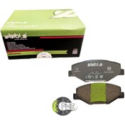 تصویر لنت ترمز جلو دنا الیجیبل نائو سرامیکی کد ZB30 