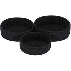 تصویر سبد نان و سبزی مدل P3 مجموعه ۳ عددی 