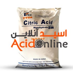 تصویر اسید سیتریک TTCA (مونوهیدارت) آبدار 