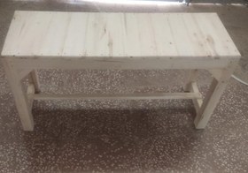 تصویر نیمکت چوبی wooden bench