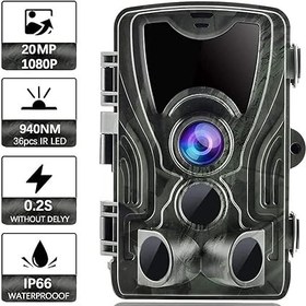 تصویر دوربین تله ای HC801A Wildlife Trail Camera 1080P 20MP HC801A Night Vision
