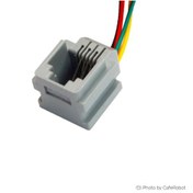 تصویر سوکت تلفن RJ11 سیم ۴ مدل 623K 