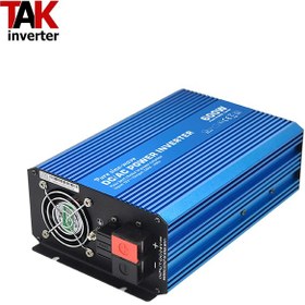 تصویر اینورتر تمام سینوسی 600 وات مدل P600 برند CARSPA سری P CARSPA pure sine wave inverter 600W 12V & 24V