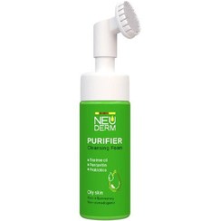 تصویر فوم شستشوی صورت پوست چرب نئودرم|Neuderm Purifier Cleansing Foam skin oily 