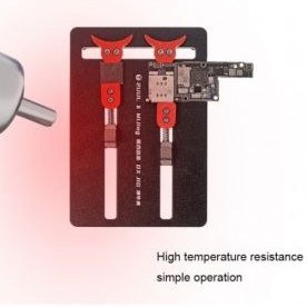 تصویر گیره نگهدارنده برد 2UUL & MiJing BH01 OX JIG 2UUL & MiJing BH01 OX JIG High Temperature PCB Board Holder for Mobile Phone