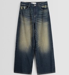 تصویر خرید اینترنتی شلوار جین زنانه آبی برشکا 00006352 ا Super baggy jean Super baggy jean