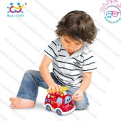 تصویر ماشین آتشنشانی آموزشی و موزیکال Huile toys هالی تویز 526 