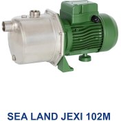 تصویر الکتروپمپ یک اسب خودمکش استیل جتی سیلند مدل SEA LAND JEXI 102M 