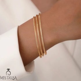 تصویر النگو 2 میل دخترانه 3 عددی کد 620 