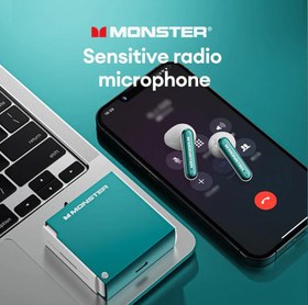 تصویر هدفون بی سیم مانستر مدل XKT17 Monster XKT17 Wireless Headphone