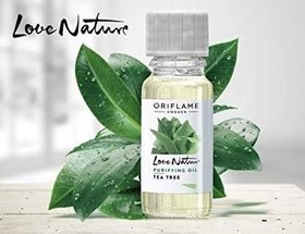 تصویر روغن ضدجوش تی تری و لیمو لاونیچر Love Nature Purifying Face Oil Tea Tree & Lime