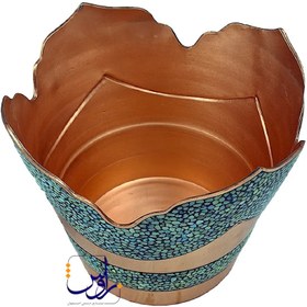 تصویر سطل فیروزه کوبی 