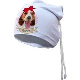 تصویر کلاه نوزادی مدل سگ کد 3557 