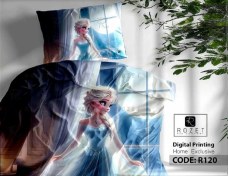 تصویر روتختی تک نفره دخترانه رزت طرح السا سری R120 