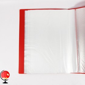 تصویر کلربوک 100 برگ A4 رنگ قرمز 