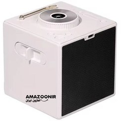 تصویر چراغ خواب پروژکتور کهکشانی Shiyin مدل K-1206 همراه اسپیکر و حساس به صدا 