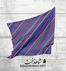 تصویر روسری شاین مجلسی شاهدخت طرح لورن دست دوز SH-LORST SHINESCARF