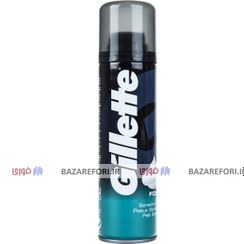 تصویر فوم اصلاح ژیلت سری Sensitive 200 Ml ا Gillette Sensitive Shaving Foam 200 Ml Gillette Sensitive Shaving Foam 200 Ml
