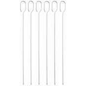 تصویر سیخ کباب ایکیا مدل GRILLTIDER پک 6 عددی IKEA GRILLTIDER Skewer, stainless steel