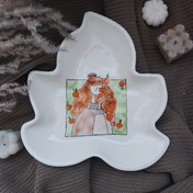 تصویر ظرف سرو سرامیکی مدل رویا | دست‌ساز 