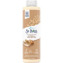 تصویر شامپو بدن سنت ایوزمدل OATMEAL &amp; SHEA BUTTER St. Ives OATMEAL &amp; SHEA BUTTER Body Shampoo-650ml