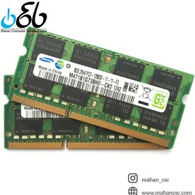 تصویر رم 8 گیگابایت DDR3 لپ تاپ Mix Brand 8GB DDR3 PC3-12800S 1.35V 