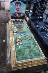 تصویر سنگ قبر لاکچری کد ۵۲ 