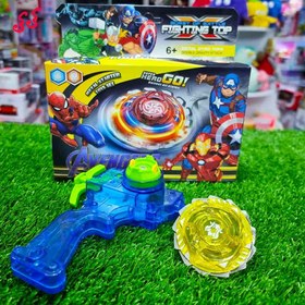 تصویر فرفره انفجاری بی بلید قهرمانان اسباب بازی 4 عددی BEYBLADE 