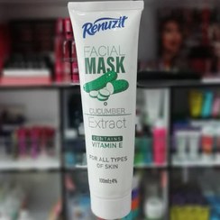 تصویر ماسک صورت حاوی عصاره خیار 100میل رینوزیت Renuzit Cucamber Facial Mask 100ml