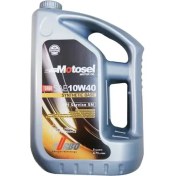 تصویر روغن موتور 73/4 ليتري SN -10W-40 موتوسل 
