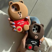 تصویر قاب سیلیکونی خرس نیویورکی - bear new york مناسب برای گوشی موبایل سامسونگ گلکسی Samsung Galaxy A12 / A13 / A14 / A15 / A16 / A21S / A25 / A26 / A30S / A32 4G / A34 / A35 / A36 / A50 / A50S / A52 / A52S / A53 / A54 / A55 / A56 / S21 FE / S23 FE / S24 FE / S23 Ultra / S24 Ultra / S25 Ultra 
