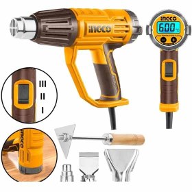 تصویر سشوار صنعتی دیجیتال 2000 وات اینکو مدل HG200058 