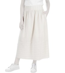 تصویر دامن زنانه کرم سرژه Serge کد 210229 