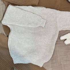 تصویر پلیور بافت برند Gogobici ترکیه ( اورجینال ) خاکی روشن سایز 