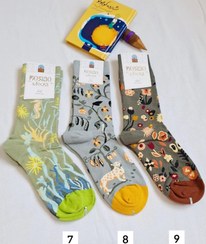 تصویر جوراب طرح‌دار 