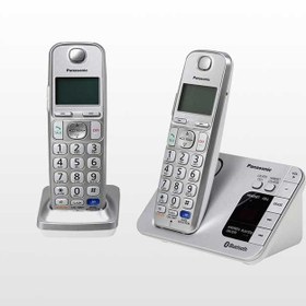 تصویر تلفن بی سیم پاناسونیک مدل KX-TGE262 ا Panasonic KX-TGE262 Cordless Telephone Panasonic KX-TGE262 Cordless Telephone