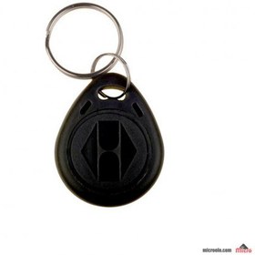 تصویر تگ RFID 125KHz سرکلیدی - مشکی 