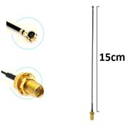 تصویر کابل مبدل SMAمادگی به UFLمادگی(15cm) 