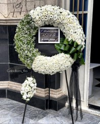 تصویر تاج گل ترحیم کد ۱۳۴ 